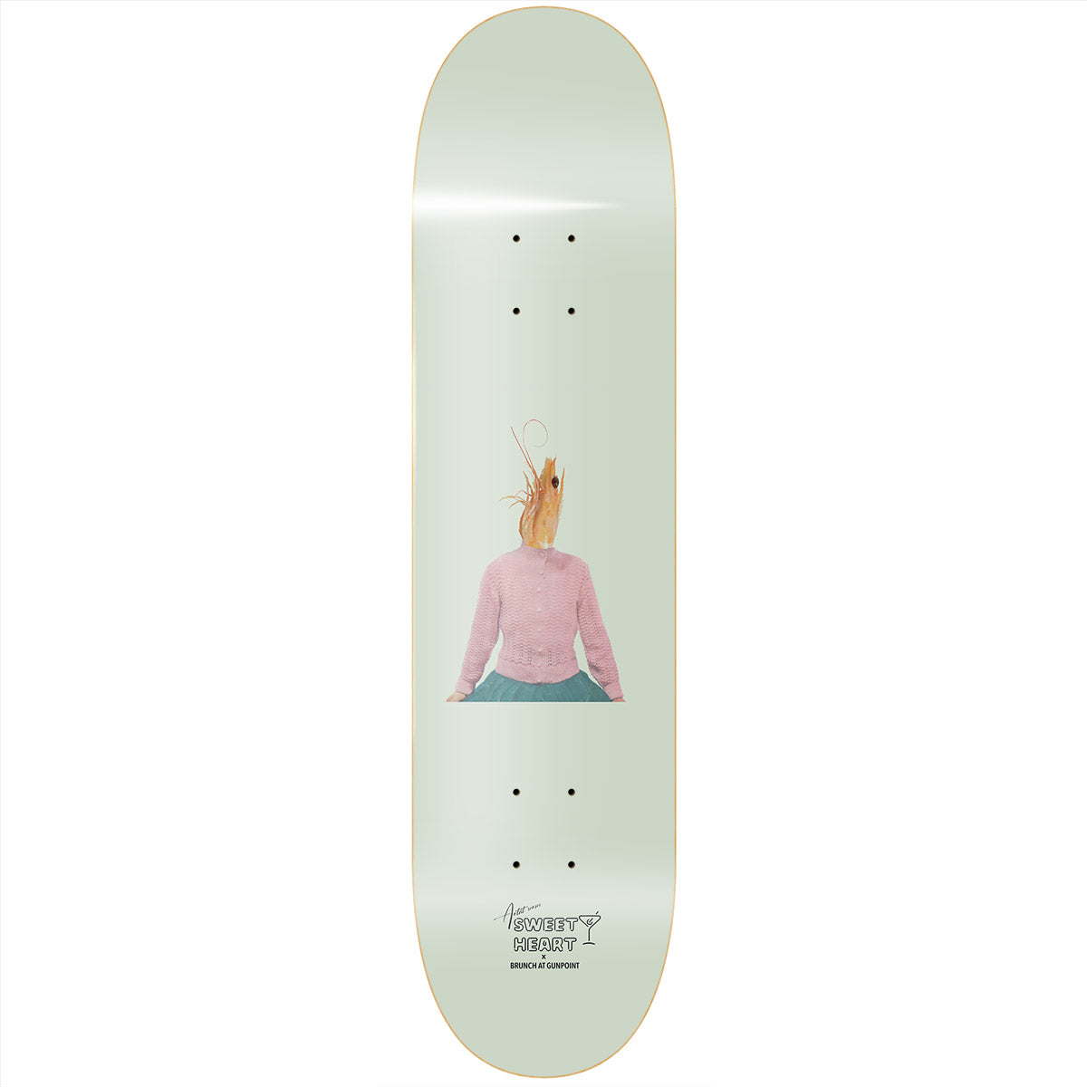 Sweetheart Prawn Skateboard Deck