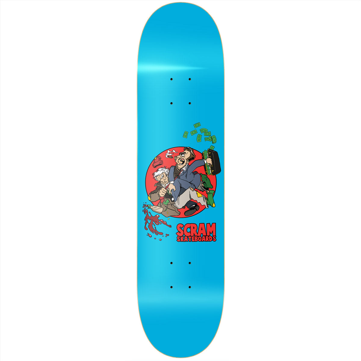 Scram Eternal Stuggle Skateboard Deck