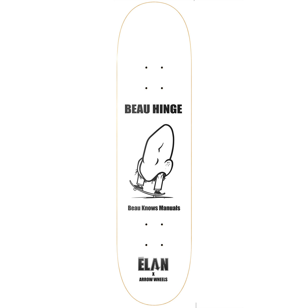 élan x Arrow Beau Knows Skateboard Deck