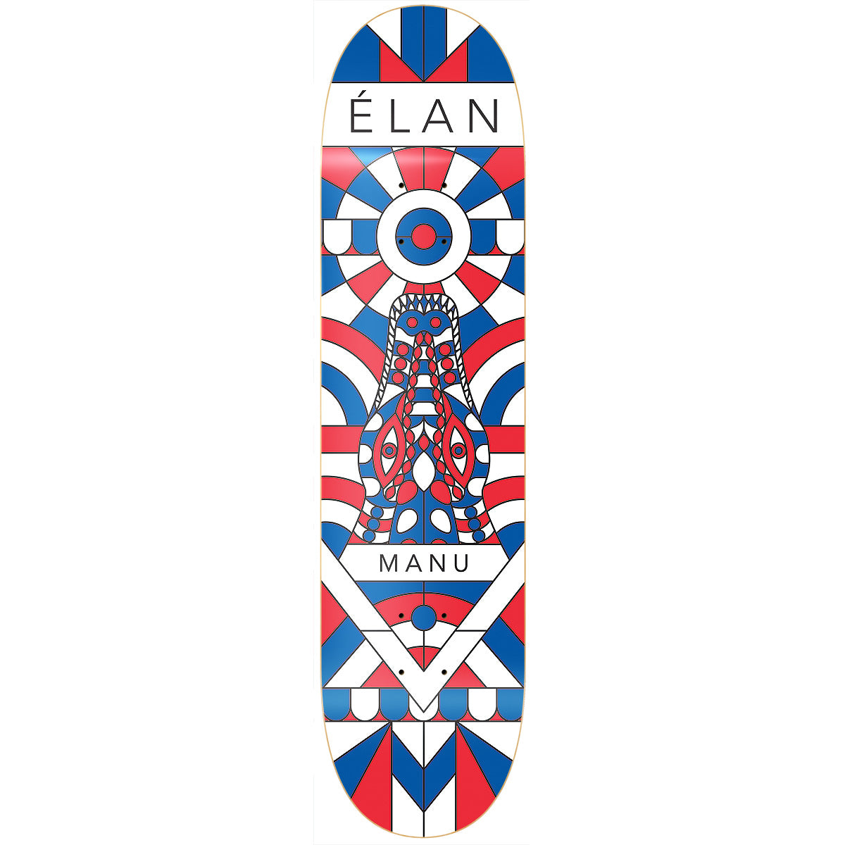 élan Manu Croc Skateboard Deck