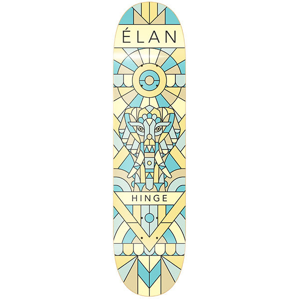 élan Hinge Elephant Skateboard Deck