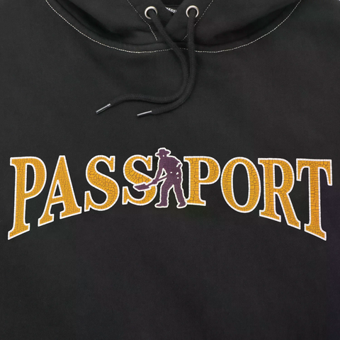 Pass-Port Official Contrast Hood Washed Black