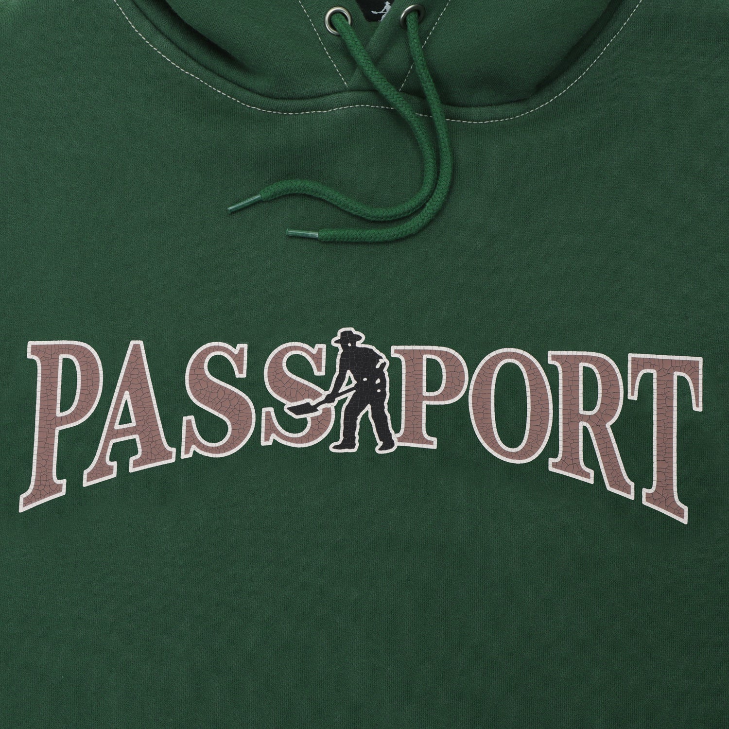 Pass-Port Official Contrast Hood Washed Forest Green