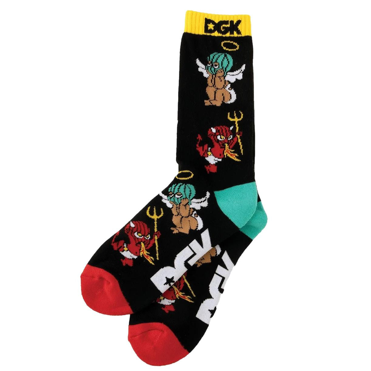 DGK Crazy Life Socks Black