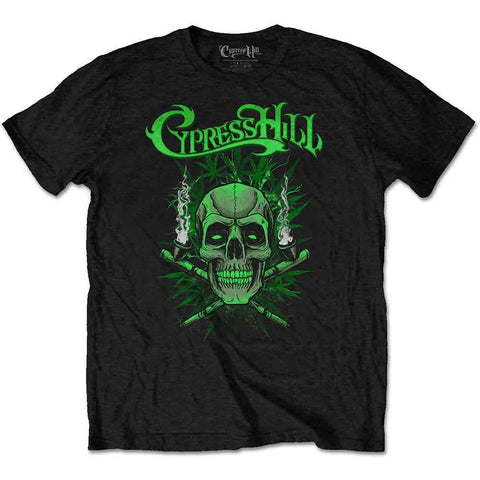 Cypress Hill Twin Pipes Tshirt Black