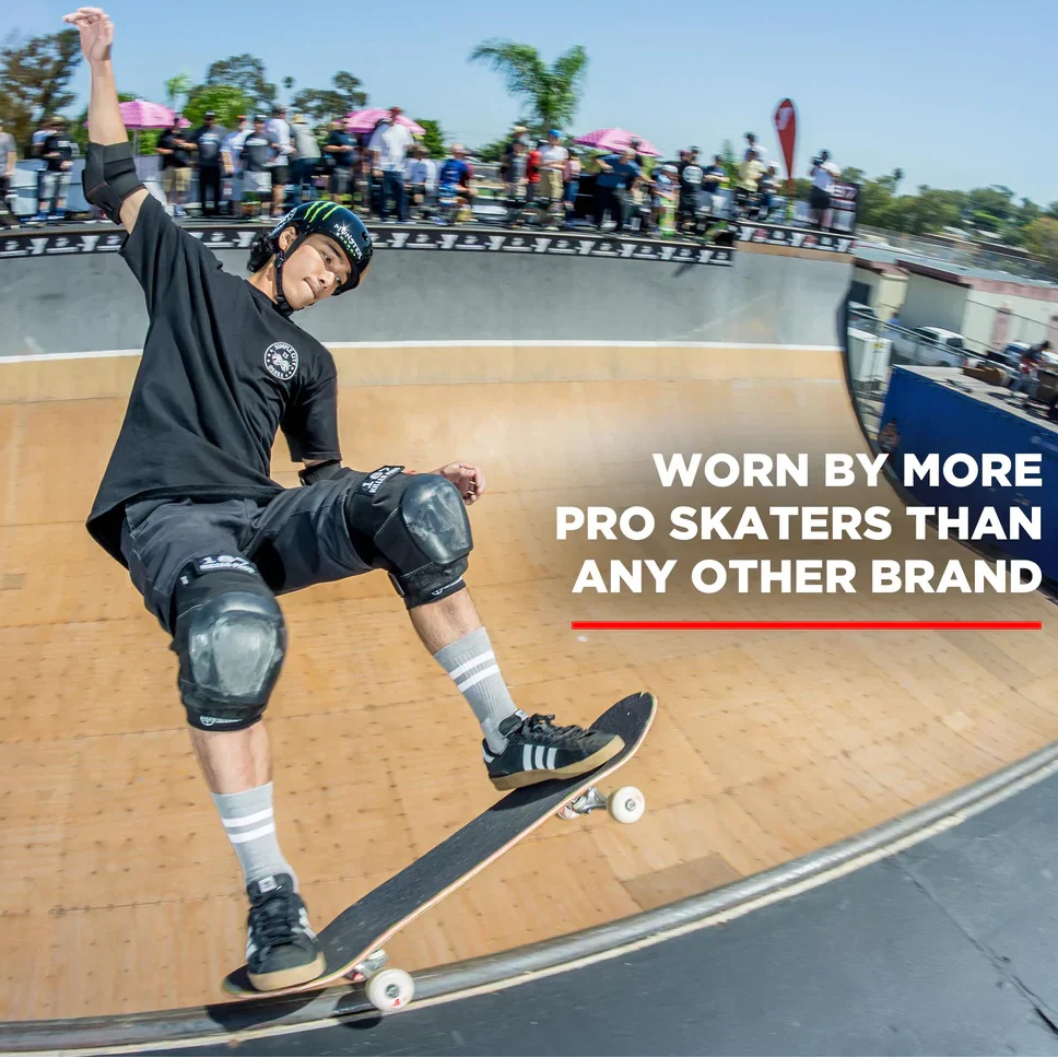187 Pro Knee Pad Black / Black - Da Klinic Online | Skate Specialists