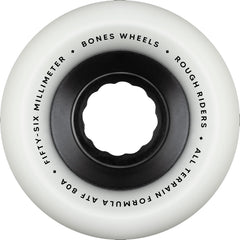 Bones Rough Riders Skulls Skateboard Wheels 56mm x 80A ATF White