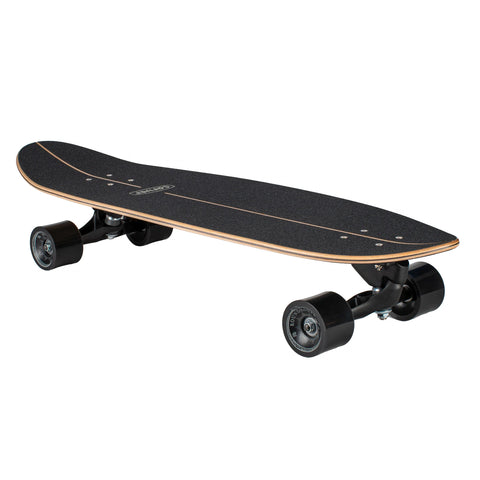 Carver Black Label Surf Skate CX Coal Satin Complete 32.5" x 10"