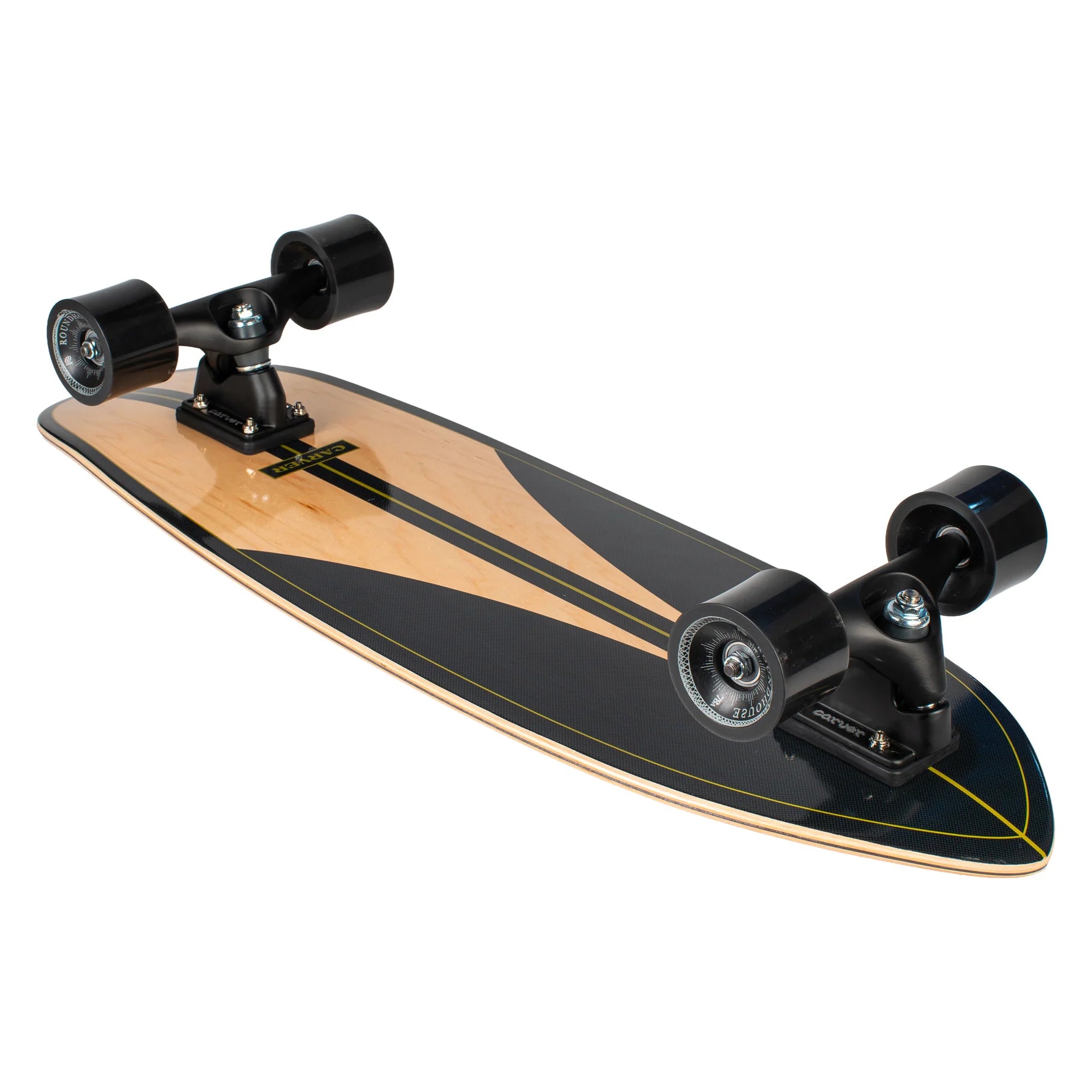 Carver Black Label Surf Skate CX Coal Satin Complete 32.5" x 10"