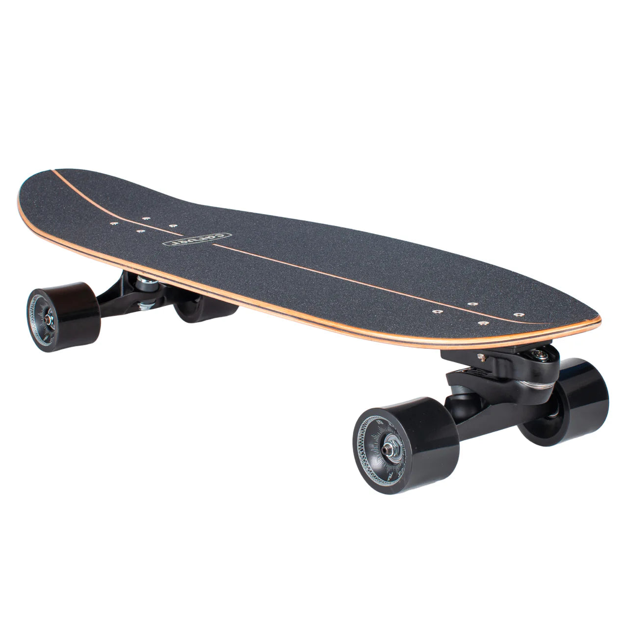Carver Black Label Surfskate C7 Coal Satin Complete 32.5" x 10"