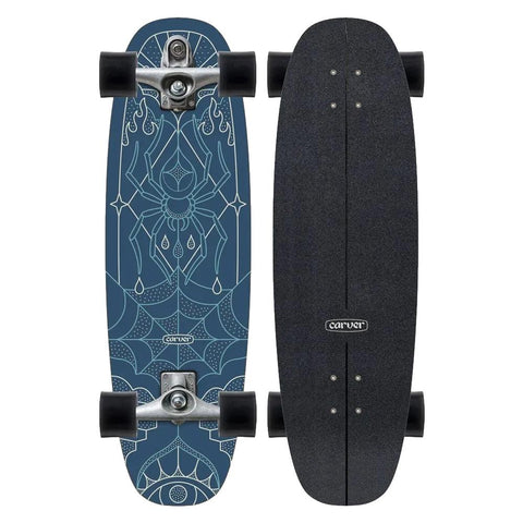 Carver Blue Widow C7 Complete Surfskate 9.875" x 33"
