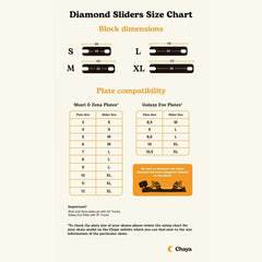 Chaya Diamond Slider Black