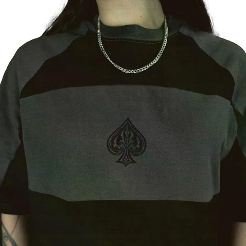 Gamble Cut Sew Tee Black / Grey