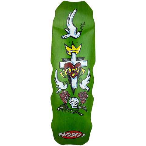Hosoi Skateboards Hammerhead Hybrid Old School Deck 9.5" x 32.25"