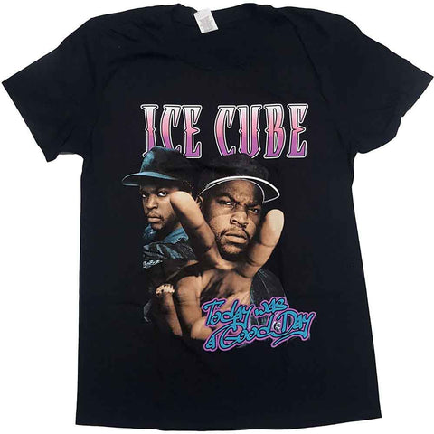 Ice Cube Unisex T-Shirt Today Was A Good Day Black