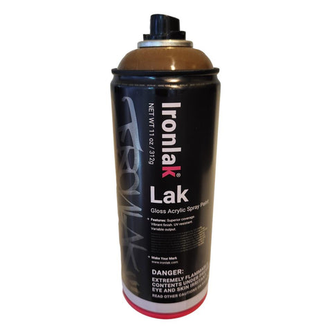Ironlak Aerosol Spray Paint Earth - Da Klinic Online | Skate Specialists