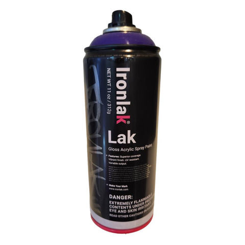 Ironlak Aerosol Spray Paint Eggplant - Da Klinic Online | Skate Specialists