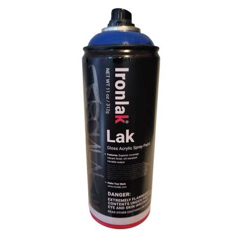 Ironlak Aerosol Spray Paint Phat1s True Royal - Da Klinic Online | Skate Specialists