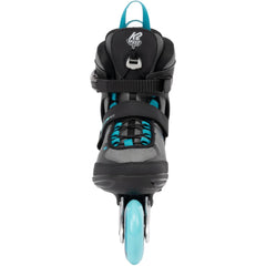 K2 Alexis 80 ALU Women's Inline Skates Grey/Cyan