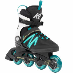 K2 SKATE KINETIC 8.0 - Womens Black/Turquoise