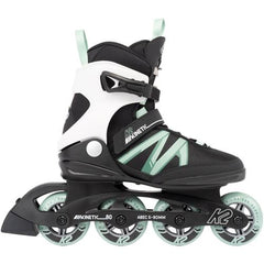K2 SKATE KINETIC 8.0  PRO -Wmn Black/Sage