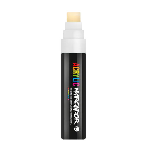 MTN Acrylic Marcador Marker White 15mm