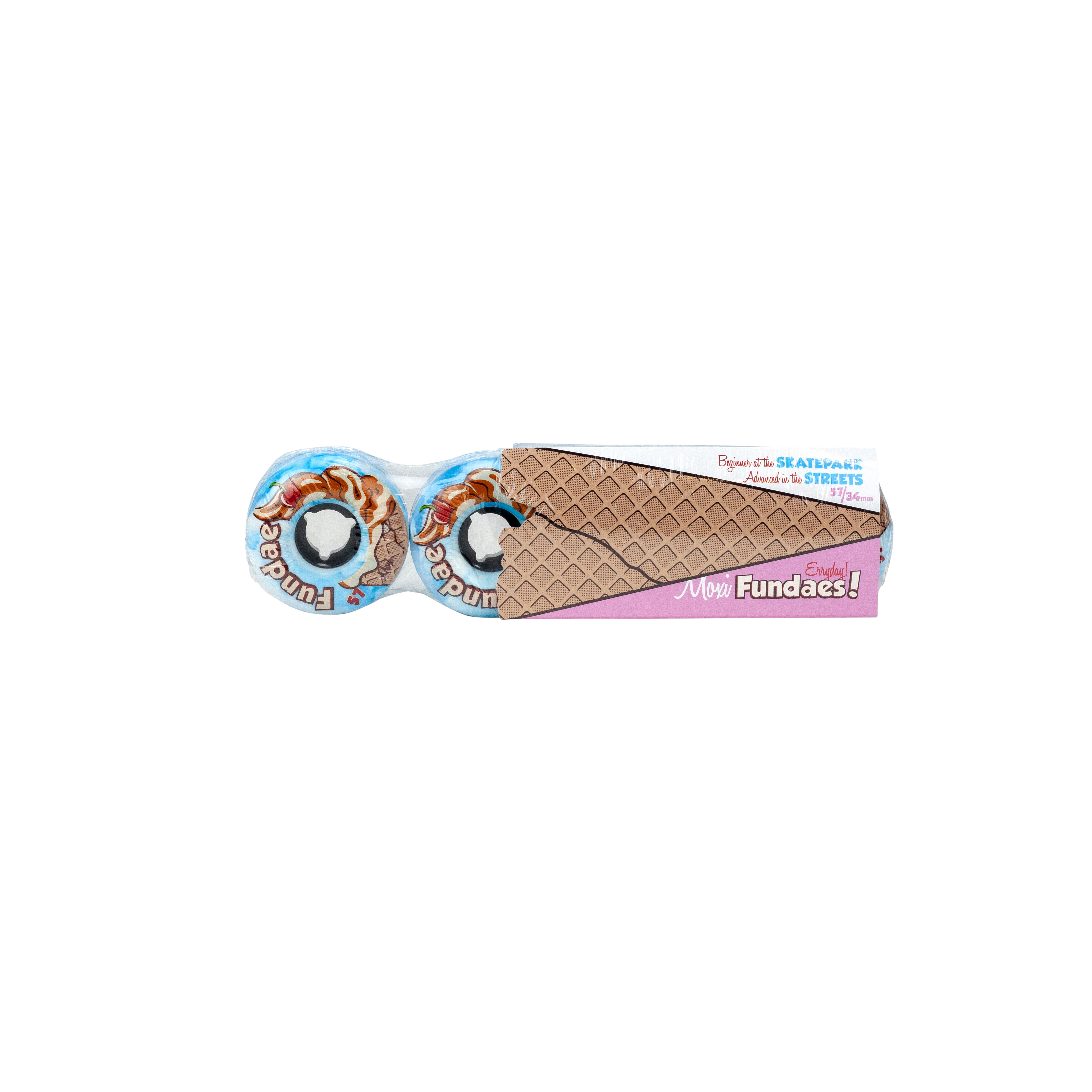 Moxi Fundae Hybrid Wheels 57mm 4 Pack