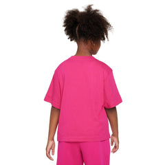 Nike Boxy Essential Tee SS Kids Fireberry Pink