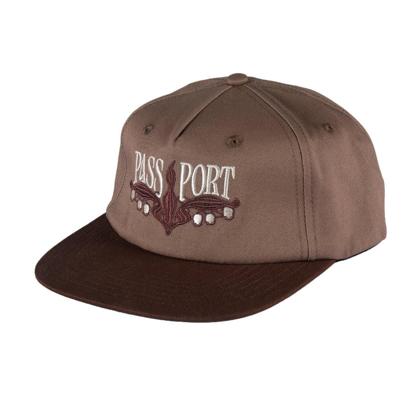 Pass-Port Lily of The Valley Workers Cap Taupe/Bark