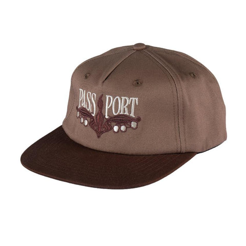 Pass-Port Lily of The Valley Workers Cap Taupe/Bark