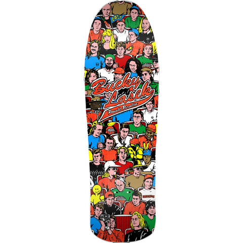 Powell Peralta Bucky Lasek Stadium Reissue Skateboard Deck Orange - 10 x 31.5