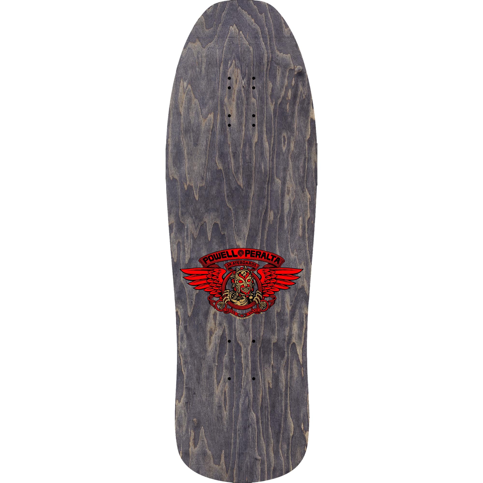 Powell Peralta Nicky Guerrero Skateboard Deck Mask Black / Gold Foil - 10 x 31.75