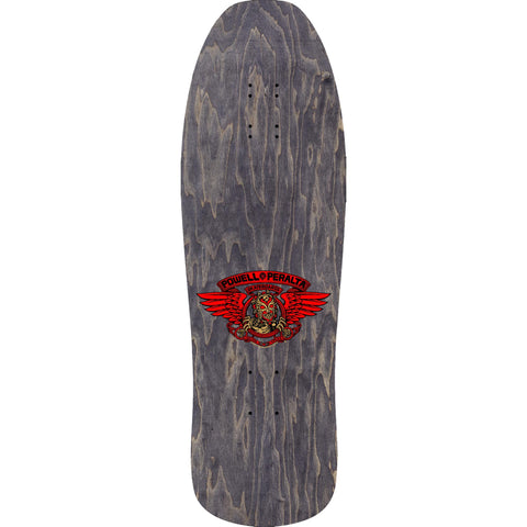 Powell Peralta Nicky Guerrero Skateboard Deck Mask Black / Gold Foil - 10 x 31.75
