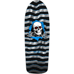 Powell Peralta OG Ripper Skateboard Deck Silver Foil - 10 x 30 Reissue