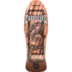 Powell Peralta Steve Caballero Skateboard Deck - Chinese Dragon Reissue Copper Foil - 10 x 30