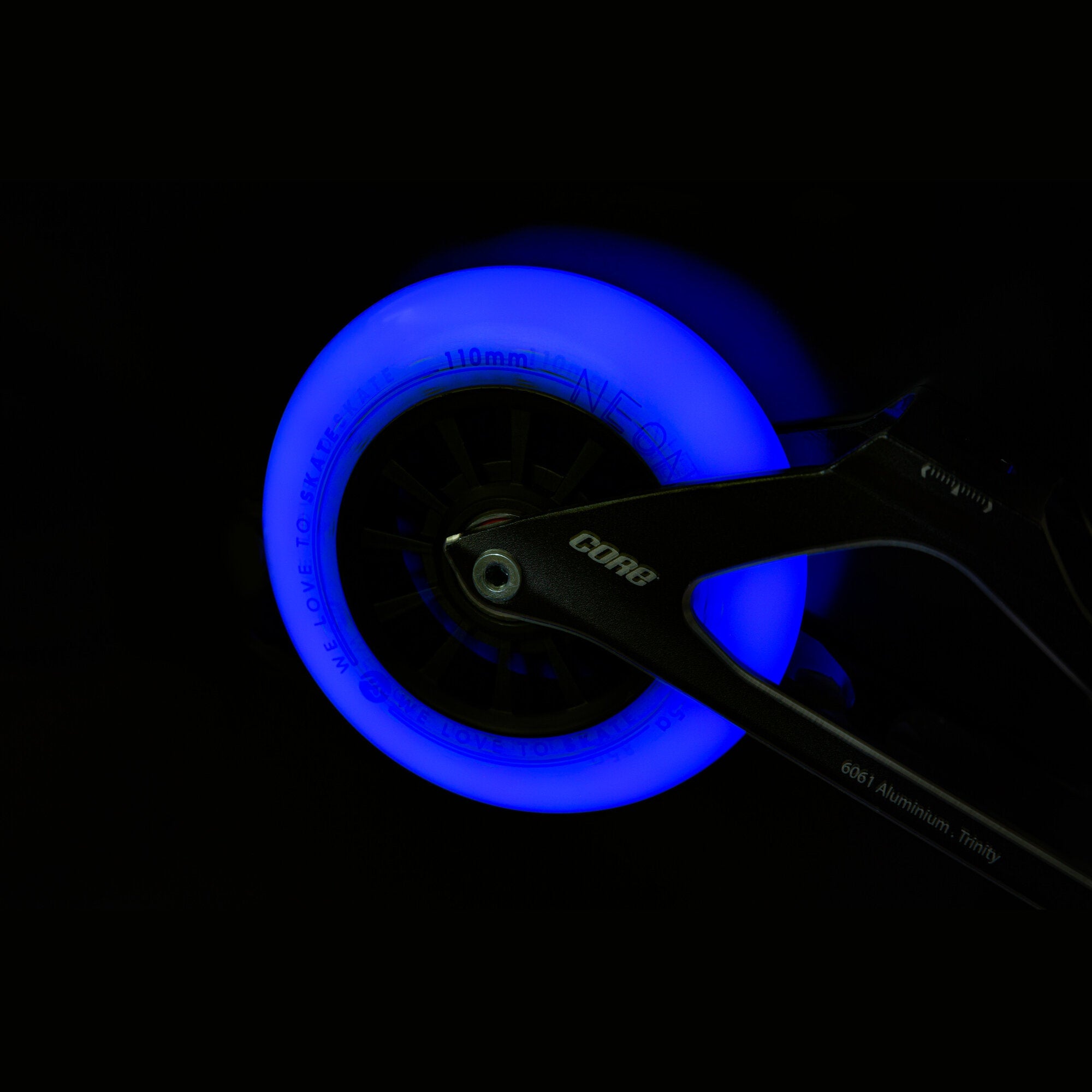 Powerslide Neons LED Inline Wheel 110mm 85a 3 Pack