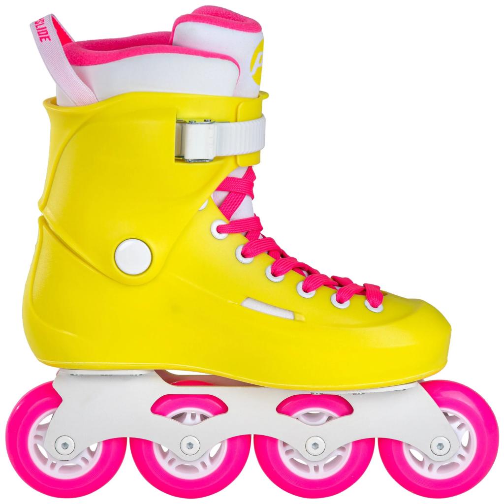 Powerslide Zoom Neon Yellow 80 Inline Skates