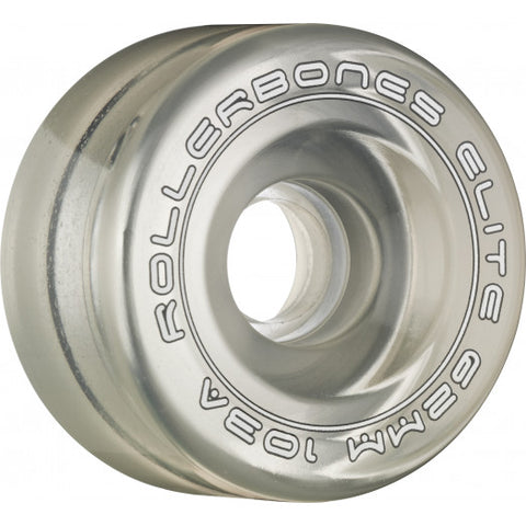 Rollerbones Art Elite Competition Wheels 62mm 103A 8pk Clear