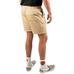 Santa Cruz MFG Dot Mens Beach Short Tan