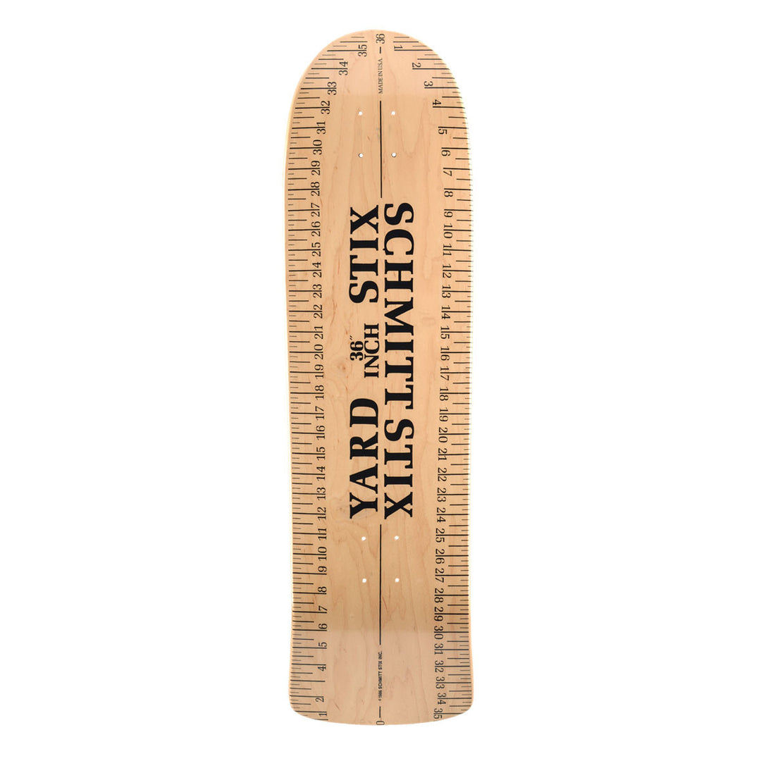 Schmitt Stix Yard Stick Old School Deck - 9.625" x  36"