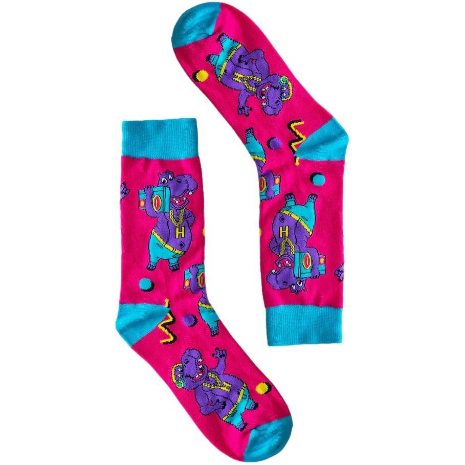 The Offbeat Sock Company Hiphopopotamus