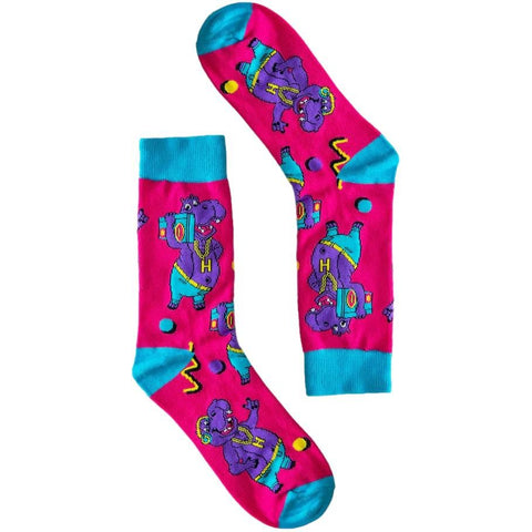 The Offbeat Sock Company Hiphopopotamus