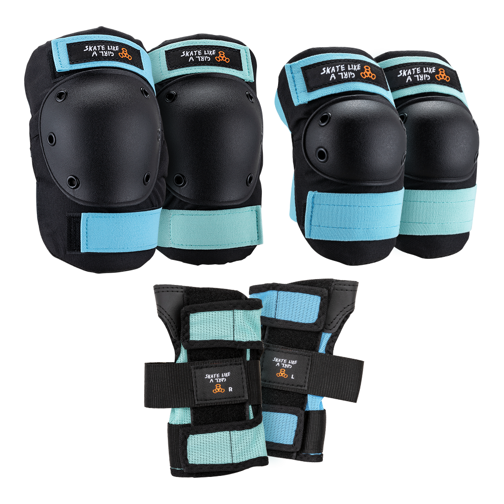 Triple 8 Skate Like a Girl Saver Series Tri Pack Padding Set