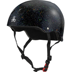 Triple 8 THE Certified Helmet SS Black Glitter