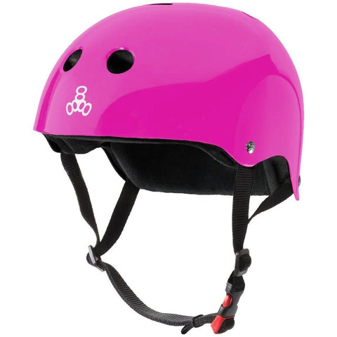 Triple 8 THE Certified Helmet SS Pink Glossy