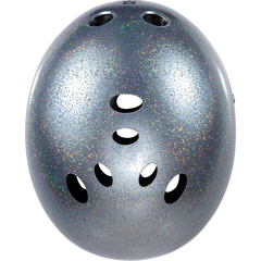 Triple 8 THE Certified Helmet SS Silver Glitter