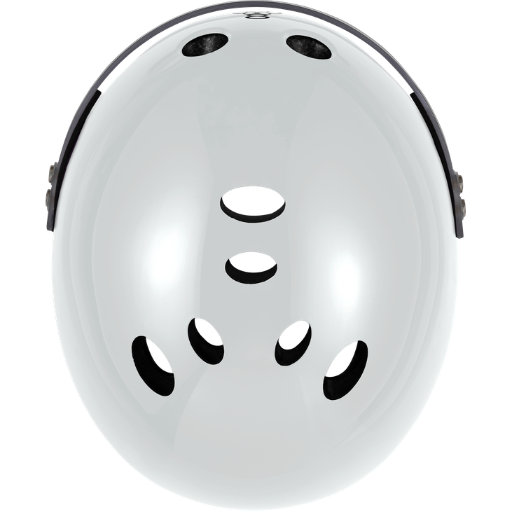 Triple 8 THE VISOR Certified Helmet SS White Glossy