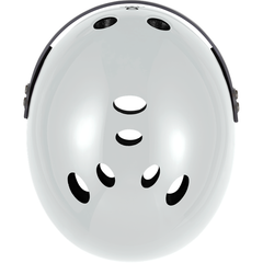 Triple 8 THE VISOR Certified Helmet SS White Glossy