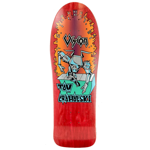 Vision Groholski Robot Old School Deck - 9.5"x 29.5"