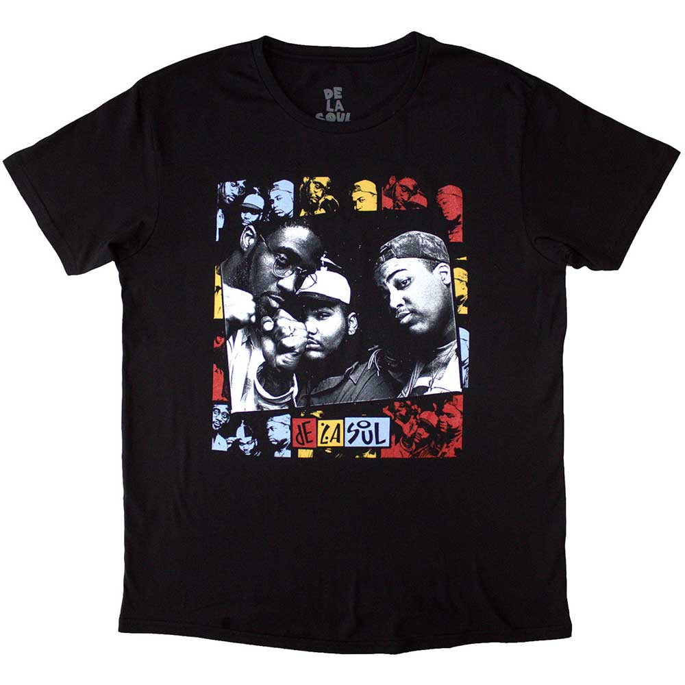 De La Soul Unisex T-Shirt: Collage Black